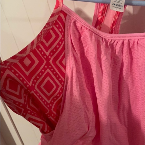 Ivivva 14 double Dutch tank top shirt bra pink - Picture 4 of 8